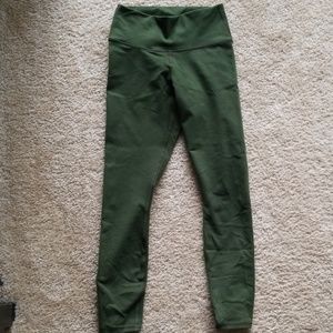 Olive green fabletics leggings